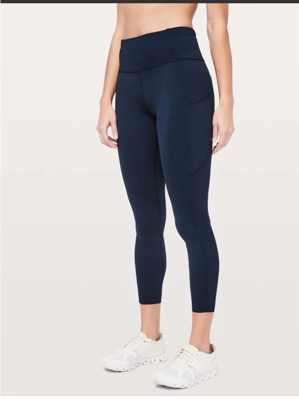 Lululemon Fast & Free 7/8 Tight II Non-Reflective Nulux 25